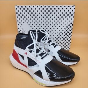 New Adidas Stella McCartney x Women's UltraBoost 21 'White Black' Size 9…